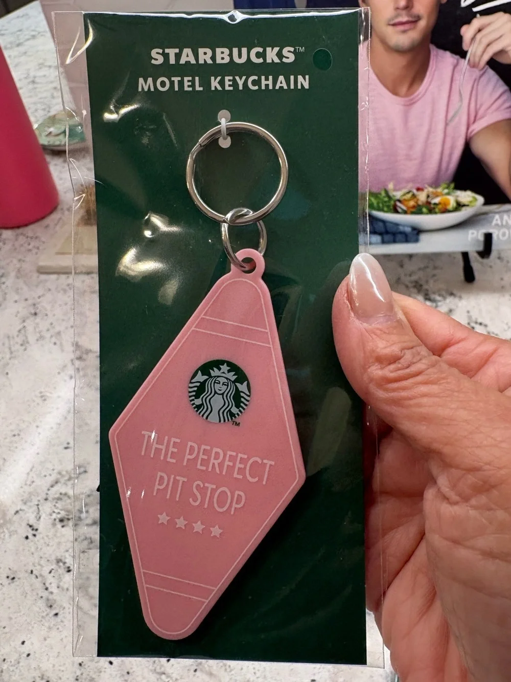 3 NWT. Starbucks 2026 Summer Road Trip Collection Motel Keychains Bundle. All 3!